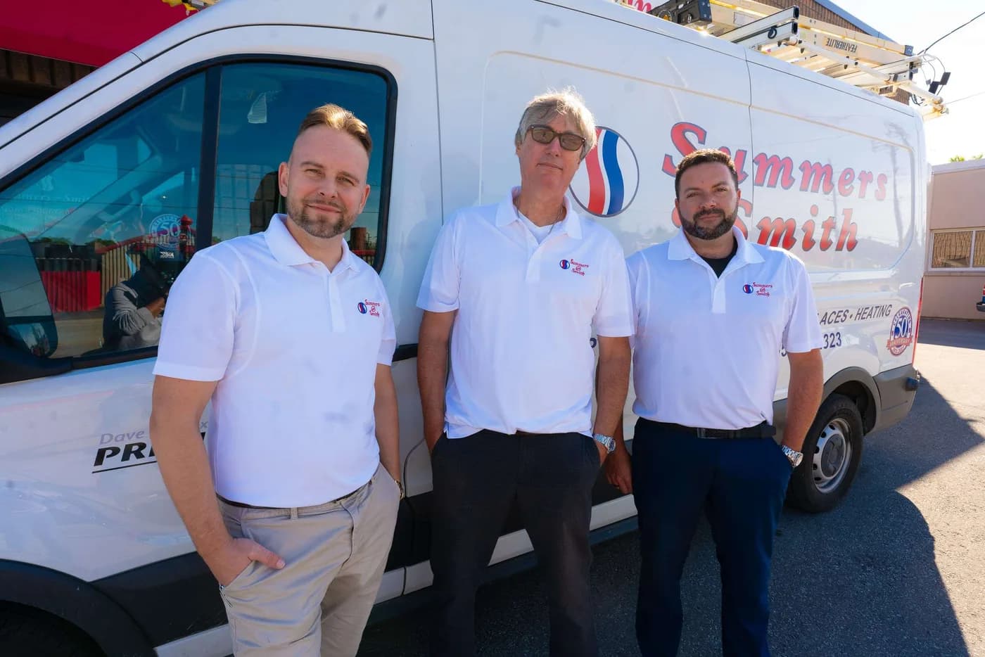 Three members of the Summers & Smith team